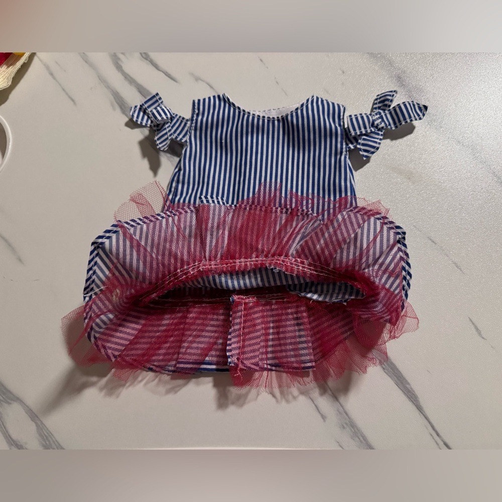 Our Generation 18 Doll Sweet Souvenirs Vacation Outfit Dress And Hat Only - Picture 4 of 8